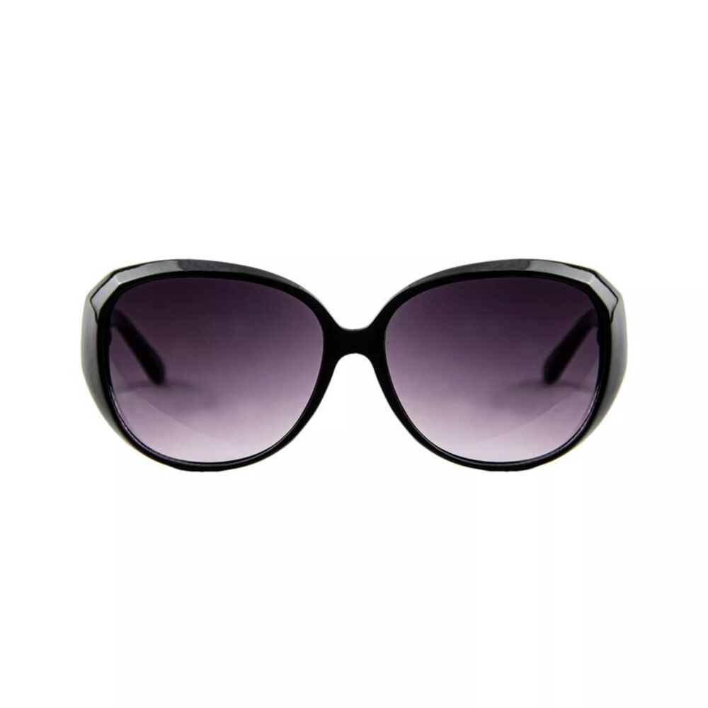 Women's Embellished Black and Gold Fashion Sunglasses